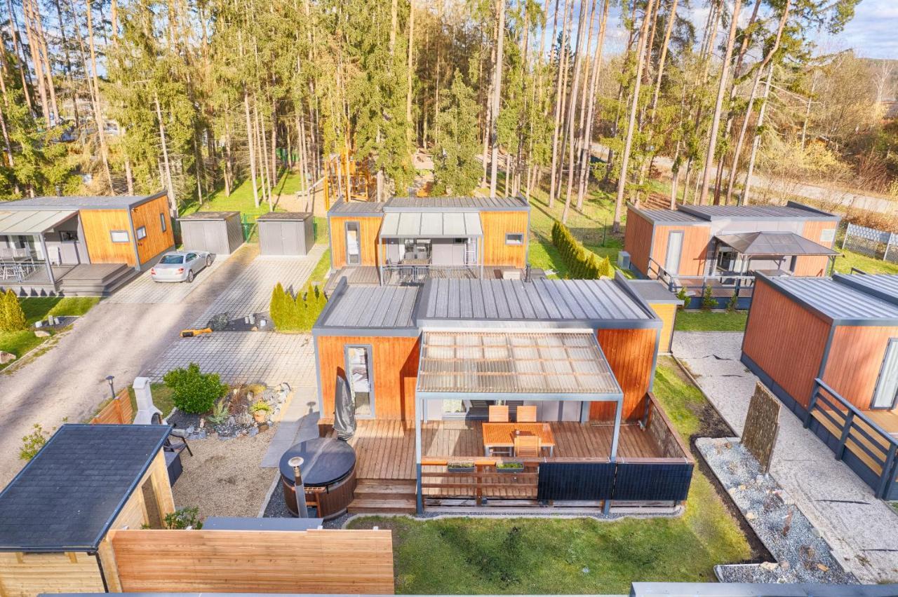 Mobilheim Am Murner See - Private Sauna + Privater Badezuber วัคเคอร์สดอร์ฟ ภายนอก รูปภาพ