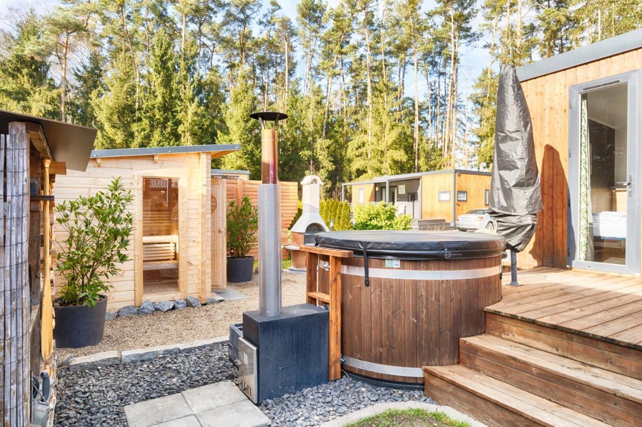 Mobilheim Am Murner See - Private Sauna + Privater Badezuber วัคเคอร์สดอร์ฟ ภายนอก รูปภาพ